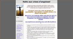 Desktop Screenshot of crises-d-angoisse.com